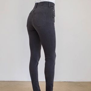 AYR The Riser Denim Jeans Onyx Size 31